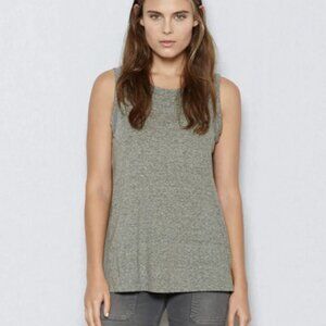 Current/Elliott The Muscle Tee Heather Grey Size 1/Small